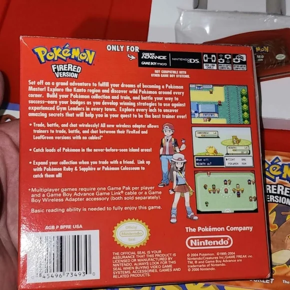 Complete GBA Pokemon FireRed - Picture 5 of 8